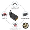 chenyang XT60 to DC Adapter,DC 5.5x2.1mm Male to XT60 Male