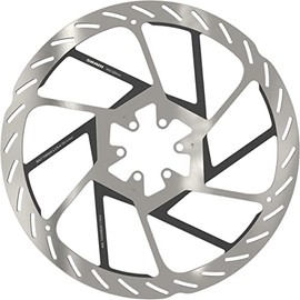 SRAM HS2 Disc Brake Rotor - 180mm, 6-Bolt, Rounded, Silver/Black