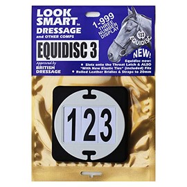 Signature Equidisc - 3 Numbers - Clear, Unisex