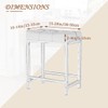 Levoberg Bar Stool Cover Rectangle Stretch Counter Height Barstool Slipcovers