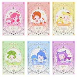Yes! Pretty Cure 5GoGo! x Sanrio Characters Postcard Set Sanrio