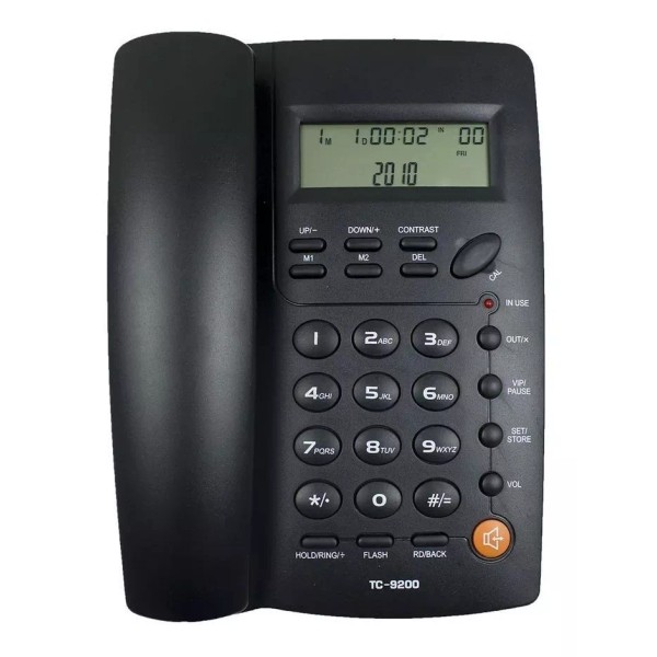 Homedesk Teléfono Homedesk TC-9200 fijo - color negro