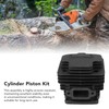 Cylinder Piston Assembly Kit Aluminum Alloy 42mm Electric Chainsaw Cylinder