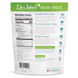  Dr. Johns Sugar Free Candy-Healthy Lollipops with Zero Sugar, Low Calorie Snacks, Keto Friendly Hard Candy Sweets, Classic Fruit Tooth,