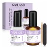 Saviland True Bond + Nivelador Ph, 2 Pzs,15ml, Deshidratador Color