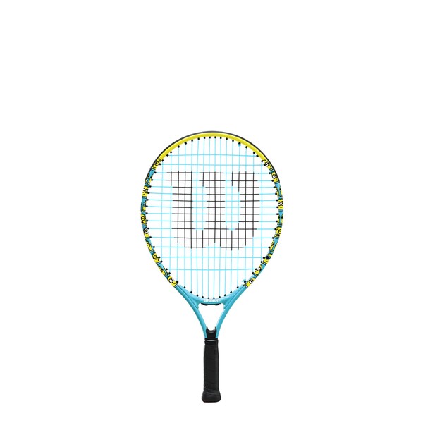 WILSON Minions 2.0 Junior 25 Recreational Tennis Racket - Yellow/Blue
