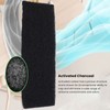 6PCS Ceiling Fan Filter Self Adhesive Activated Carbon Cotton Elliptical