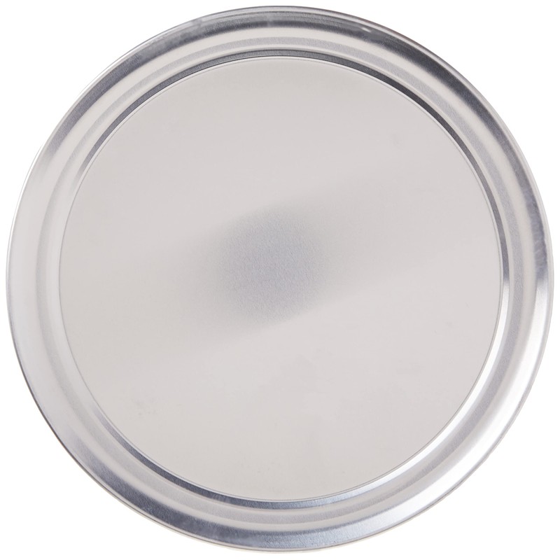 Winco 11" Aluminum Wide-Rim Pizza Pan