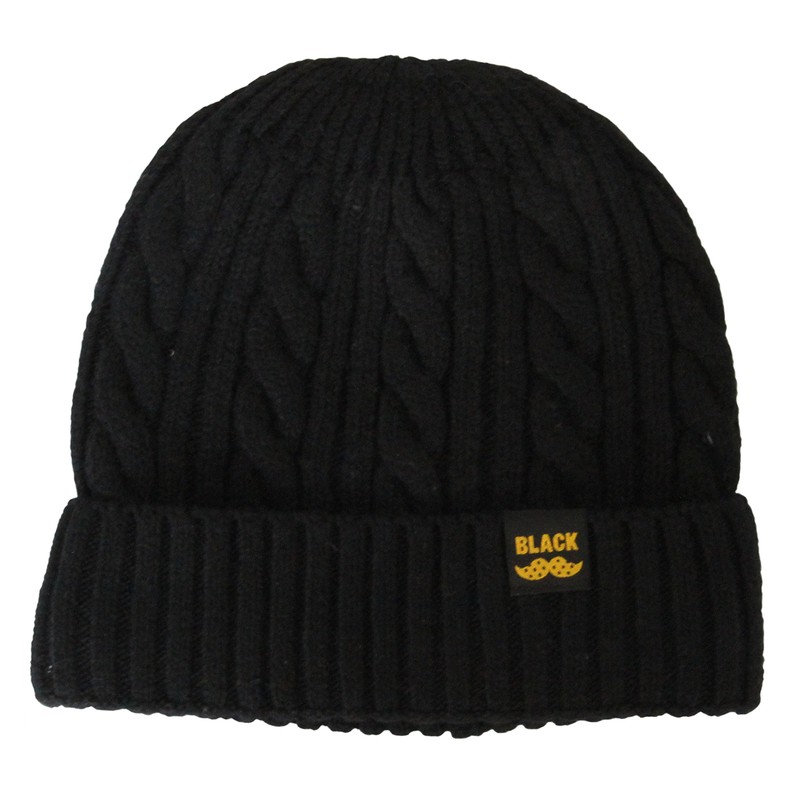 Soophen Gorro de Lana Holgado para Hombre, diseño de Calavera,