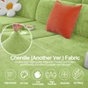 WEYOND Couch Cushion Covers Individual Large Super Stretch Chenille (Softer