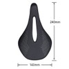 Hliya Carbon Bicycle Saddle/Mountain Bike Saddle, Road Bike Saddle, Comfortable