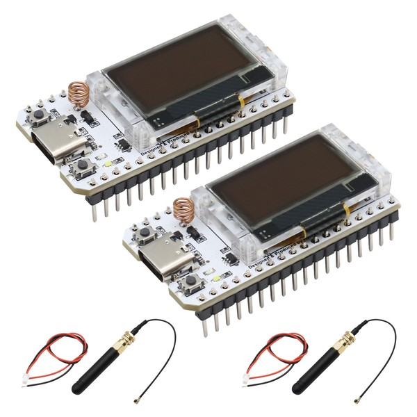APKLVSR LoRa ESP32 Development Board, LoRa V3 Board with OLED