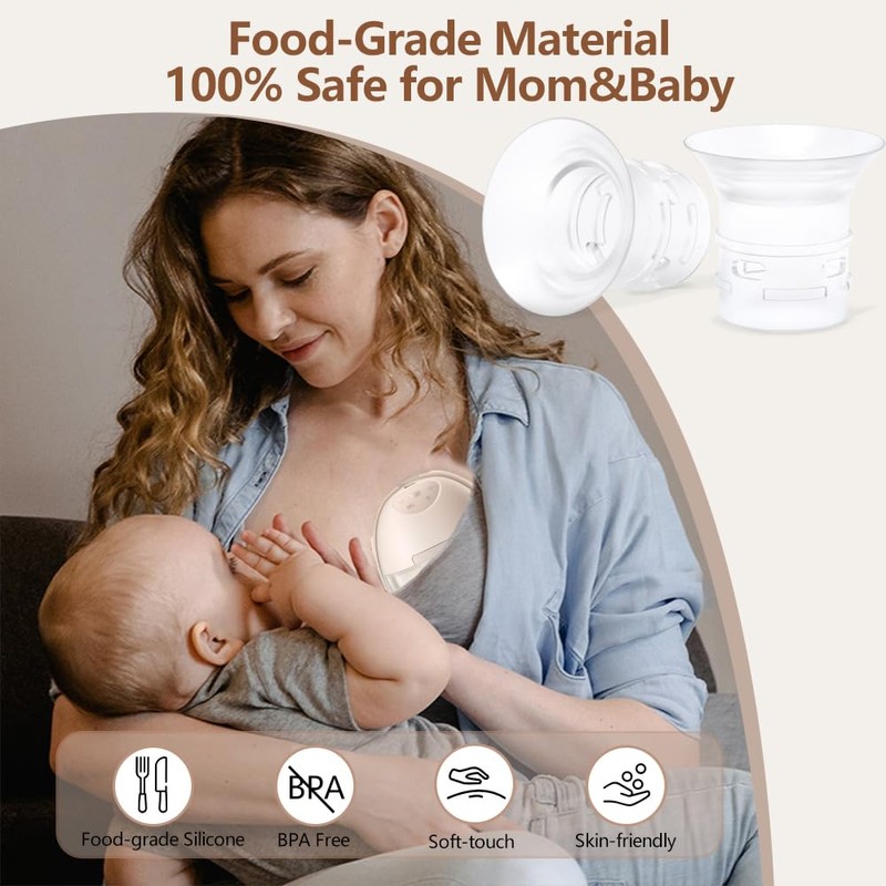 4pcs Flange Insert 21mm Compatible with eufy S1 Pro/S1/E10/E20 Wearable