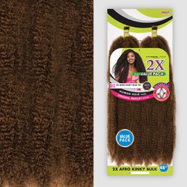 Janet Collection Braids Nala Tress 2X Afro Kinky Bulk 48" (pack of 1, 1B)