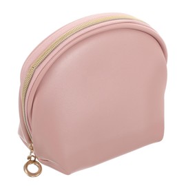 Ipetboom Makeup Bag Cosmetic Beauty Bag Zipper Pouch Lipsticks Pouch Travel Cosmetic Organizer Small Leather Bag Portable Toiletry Bag for Women