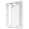 6" x 8" White Plastic Access Panel. Service Shaft Door