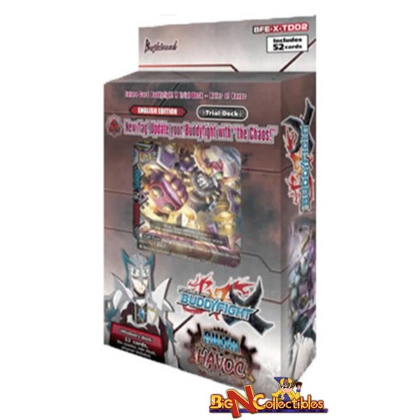 Cardfight Vanguard BUSBFE-X-TD02 BFE Trial Deck Ruler of Havoc Vol.2, Multicoloured