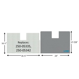 Lynn Manufacturing Replacement Lopi Ceramic Fiber Baffle Board and Blanket Kit, Liberty NexGen-Fyre, 250-05335, 250-05342, 2212C