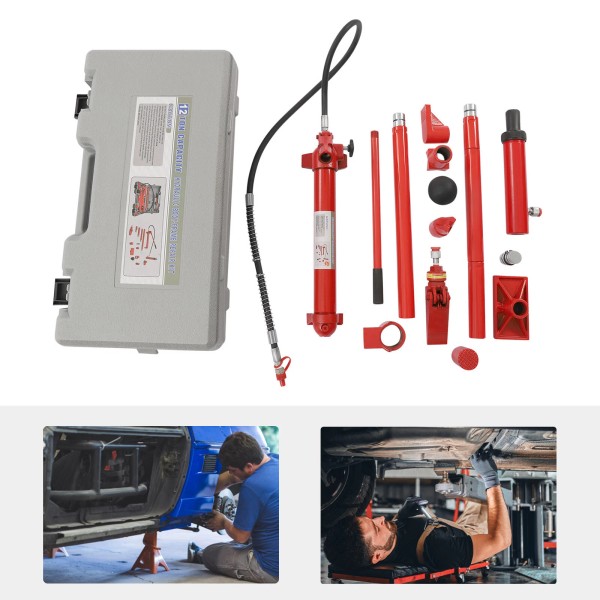 Unbranded 12 Ton Heavy Duty Porta Power Hydraulic Jack Auto