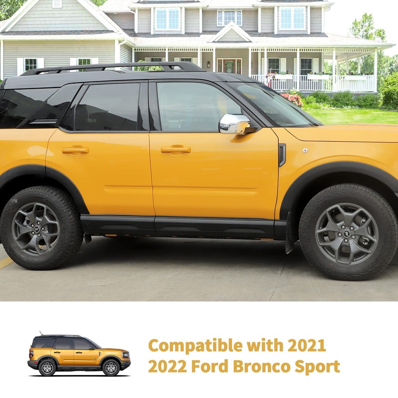 SQQP Side Mirror Cover Protector Trims Compatible with 2021 2022