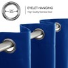 Deconovo Window Treatments Thermal Insulated Blackout Curtains Eyelet Curtains for