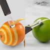 CAT CORA Channel Knife, Professional Japanese Stainless Steel Blade For