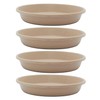 The HC Companies SLI10000A34T032LREFU Classic Round Plastic Plant Saucer, 10"