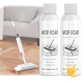 VOKSODHCK Mop Soap Brazilian Waves, Mop Soap Scented, Highly Scented Mop Soap, Luxury Mop Soap Scented, Household Floor Cleaners, Multipurpose Floor Cleaner for Wood, Tile (2PCS)