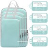 Compression Packing Cubes for Suitcases, Travel Essentials Expandable Travel Bags