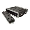 19” Rackmount Flight Case, 12” Depth, Stackable, ABS, Aluminum and