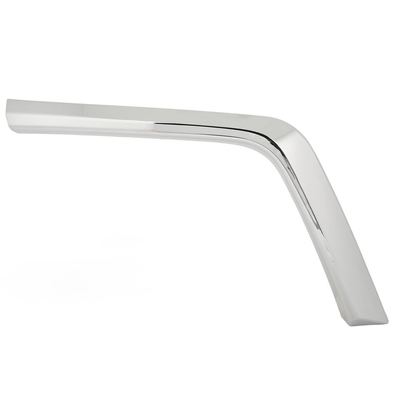 Front Bumper Lower Chrome Trim ABS Side Molding Strips Replacement