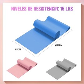 RUISTLI (200cm×3 Piezas) Bandas de Resistencia para Ejercici, Largo Ligas de Esistencia para Ejercicio,Adecuado Yoga y Pilates,Bandas Elasticas Resistencia,Theraband TPE,Bandas Elasticas Gym en Casa