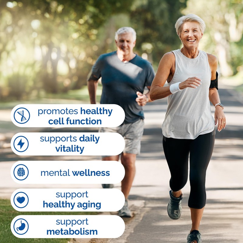 HARMONIFY NAD Supplement 60 Capsules, Proudly USA Company, Non-GMO &