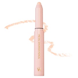 Wongjeongyo Metal Shower Pencil Teardrop Bag Makeup Glitter Eye Shadow Pearl (07 Ricotta Beige)