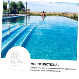 BESPORTBLE 24pcs Pool Joint Swimming Pool Adapter for Frame Lengths Impact-Resistant Essential Parts