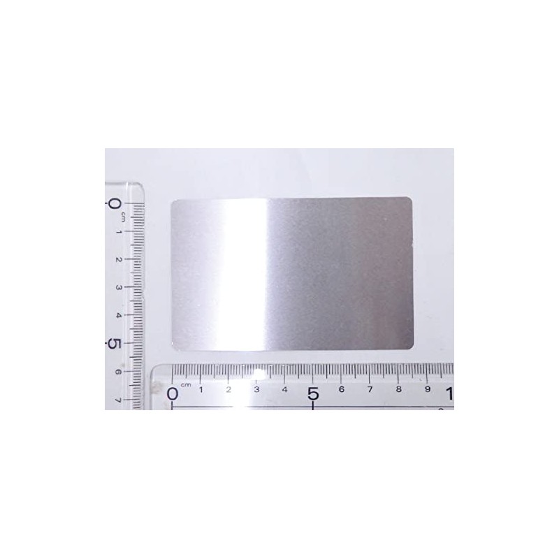 3416 PPLS Metal Card Business Card Laser Processable 5 Silver