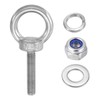 PATIKIL M6 x 30mm Lifting Shoulder Eye Bolts Set of