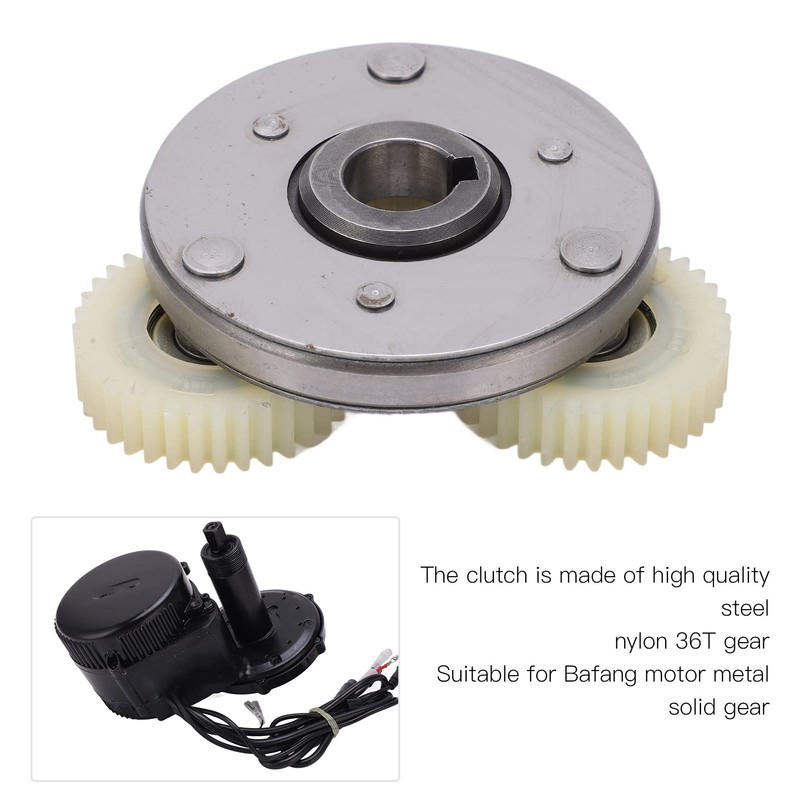 Alomejor Electric Bicycle Motor 36T Planetary Gear Nylon Replacement for