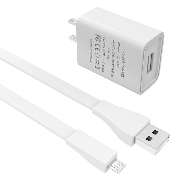 Lusgawer Replacement USB Boom Charger Charging Cable Cord Adapter Compatible