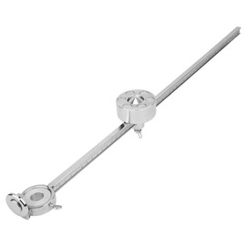 Torch Compass Roller Guide, Guide Stainless Steel Oxygen Welding Cutting Tool Accessories with Scale Ruler Fit, for G01-100 Cutting Torch