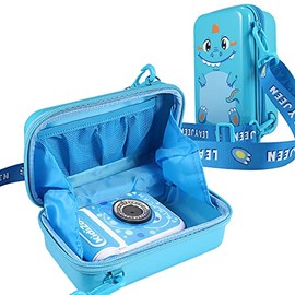 Leayjeen Kids Instant Camera Case Compatible with VTech KidiZoom Printcam/Dragon Touch and More Kids Instant Digital Camera (Case Only)(Blue)