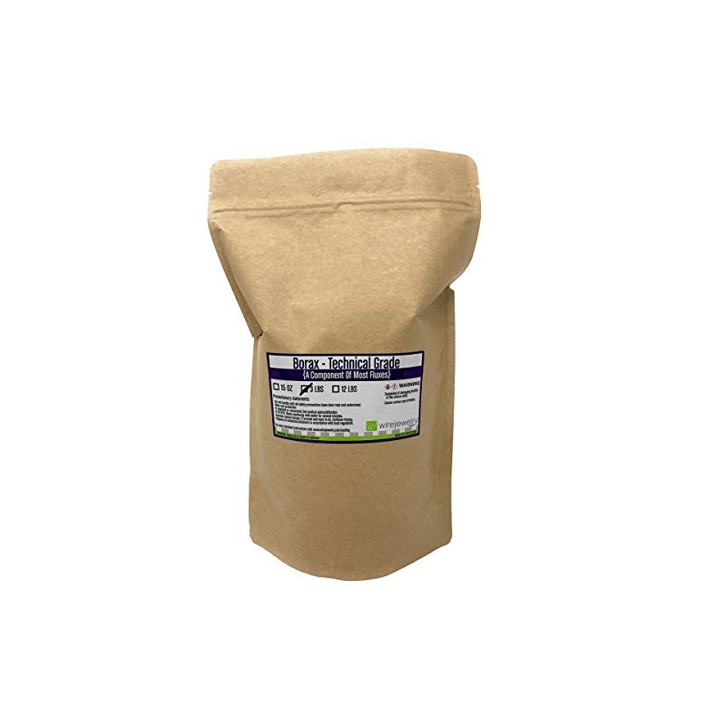 WireJewelry Borax, Technical Grade - 3 Pounds