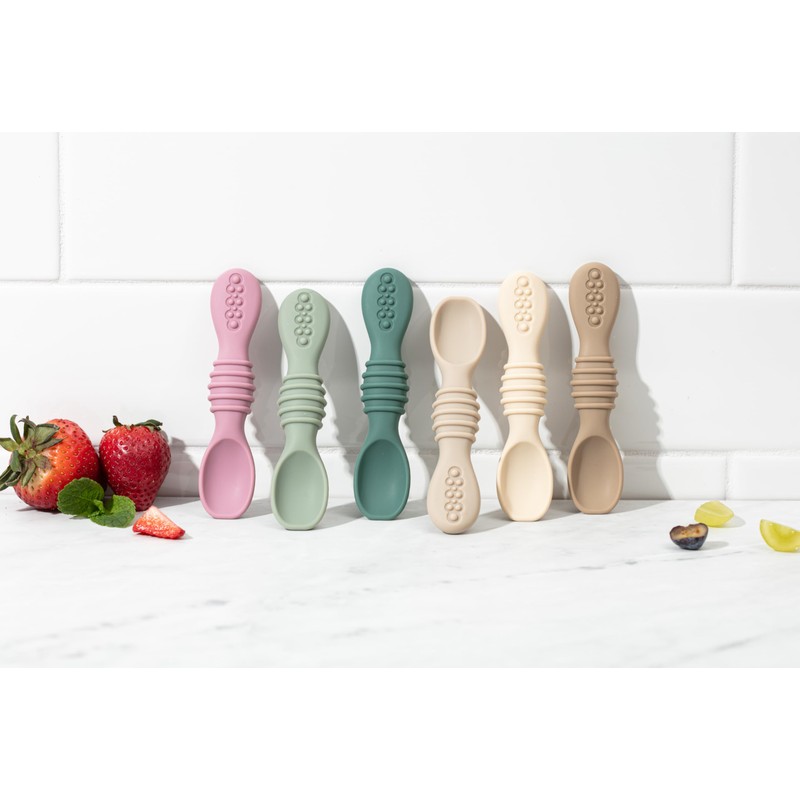 Sperric Baby Self Feeding Spoons - 6+ Months, Infant First
