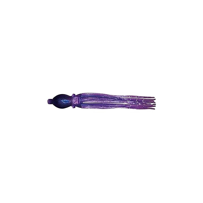 Nikko Kasei Super Octopus Bait, 6-Inch, Purple Blue Flake