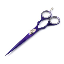 Range of professional Barber Hair Cutting Scissors Hairdressing Shears Styling Mustache Beard Haircut 4.5'', 5.0'', 5.5'', 6.0'' (5.5'', Purple)