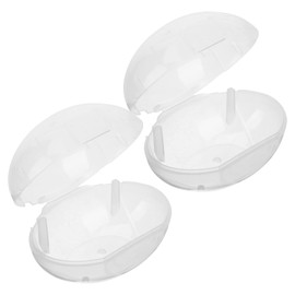 FOMIYES 4sets Packing Box Cups Container Pp Material Heat Resistant Compact 2pcs*4