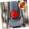 Mobestech 4pcs Car Reflectors Round Vehicle Reflectors for Improved Safety