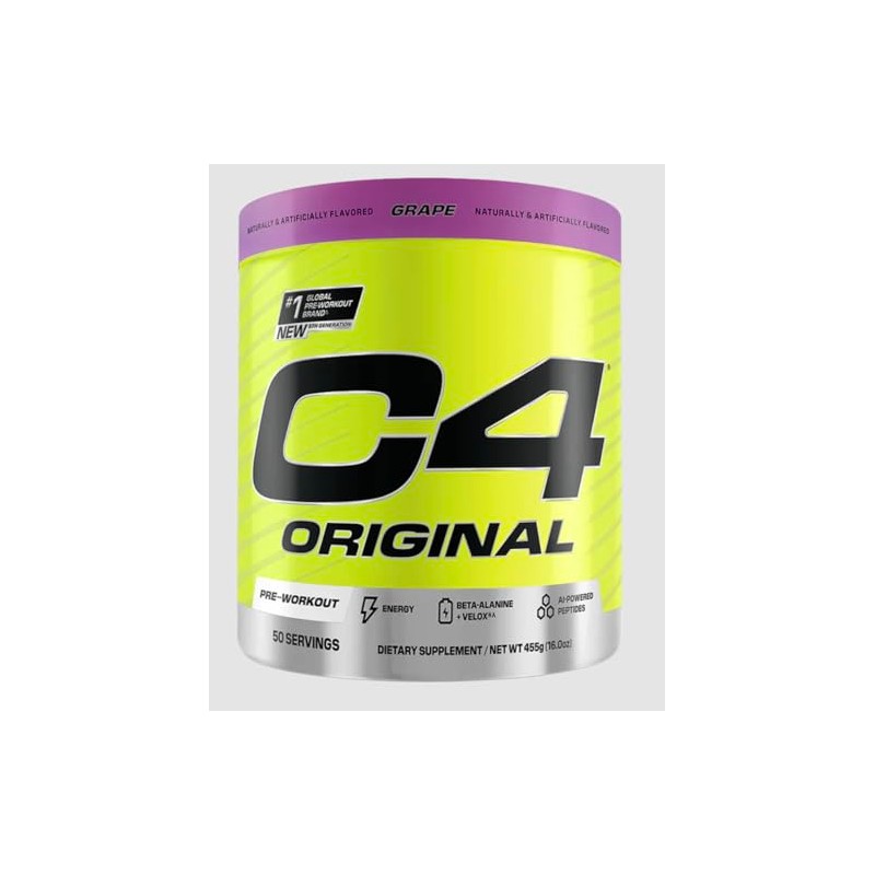 C4 Original Preworkout 50 servicios (GRAPE)
