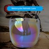Motorcycle Anti-UV Anti-Scratch Helmets Lens Bubble Visor Wind Shield Lens