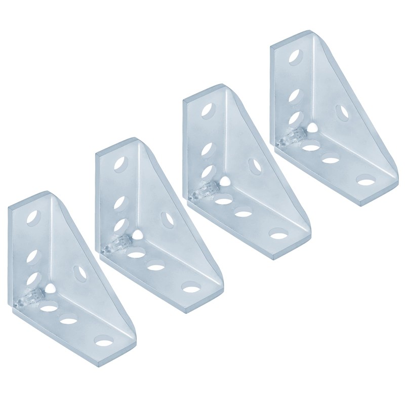YIDU69Q 4 Pcs 90 Degree Gusseted Fitting for 1-5/8" Strut